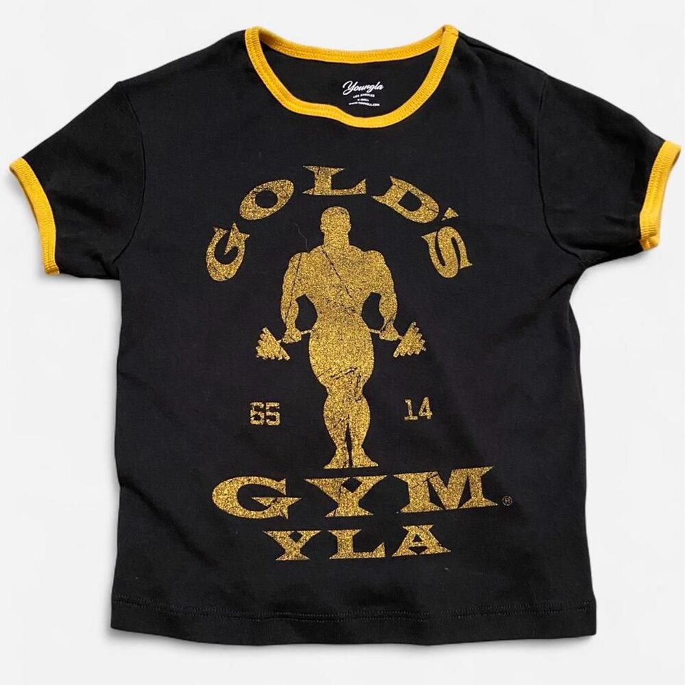Youngla Women's Black T-shirt